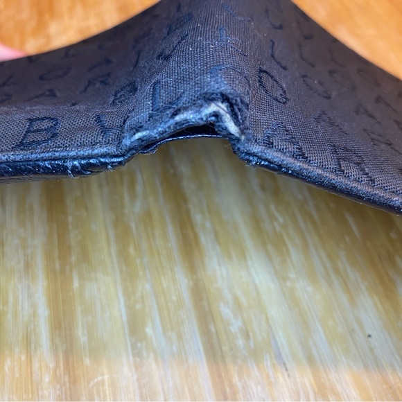 Bvlgari Men’s Black Canvas Monogram Bifold Wallet with Coin Pouch - Picture 12 of 13